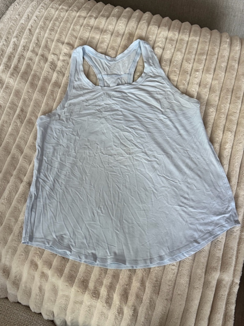 lululemon athletica Light Blue Racerback Tank